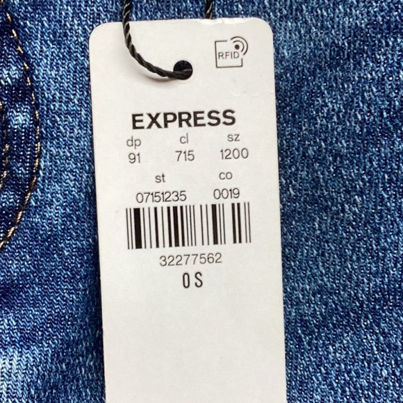 NWT EXPRESS SKYSCRAPER MID-RISE JEANS - Picture 6 of 7